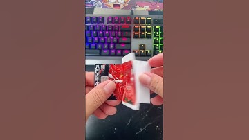How to apply credit card skins  #anime #pokemon #stickers #weeb