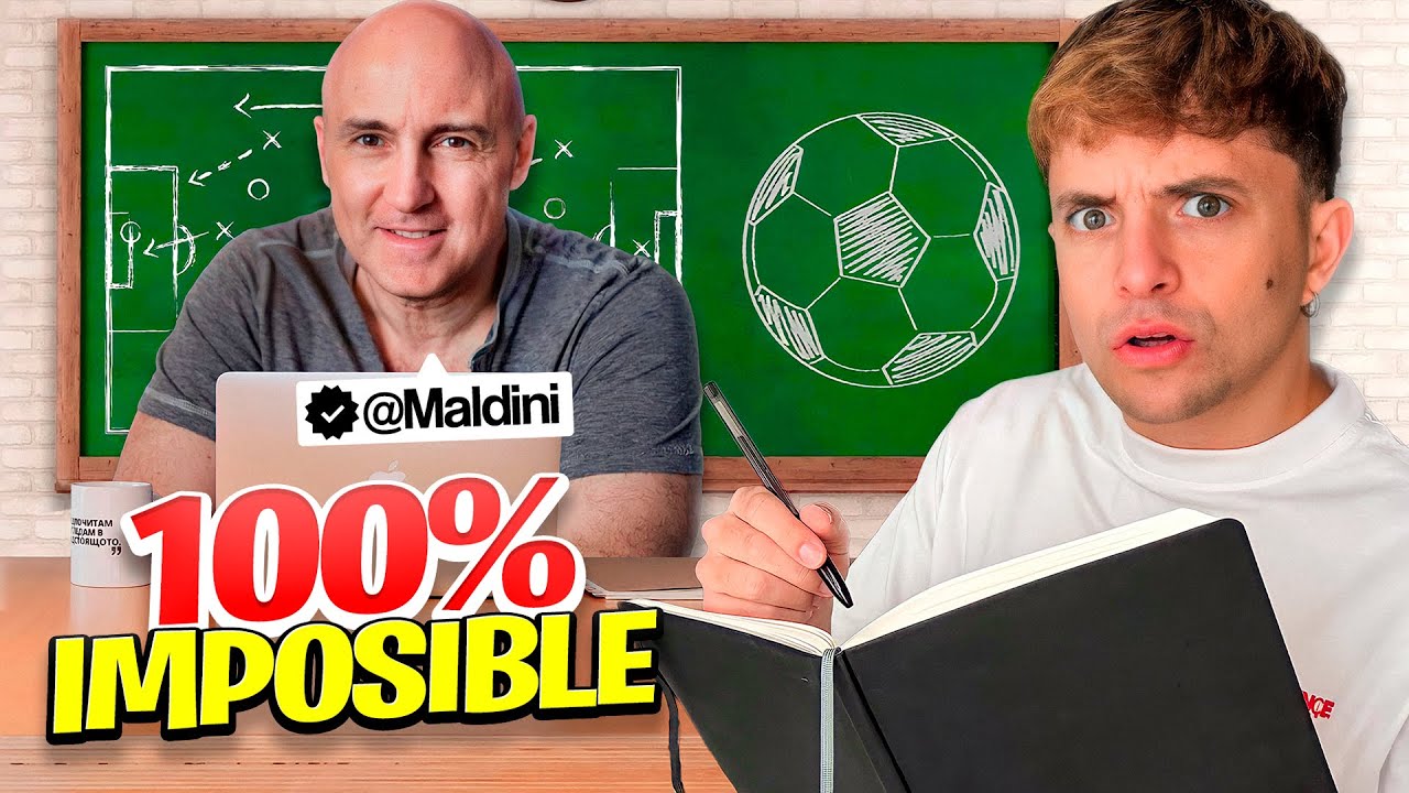 PONGO A PRUEBA a MALDINI con un EXAMEN de FUTBOL ¿SABE TANTO?