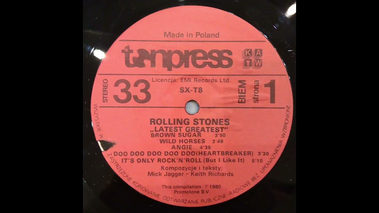 Rolling Stones. Latest Greatest. Side 1(2). Vinyl - YouTube