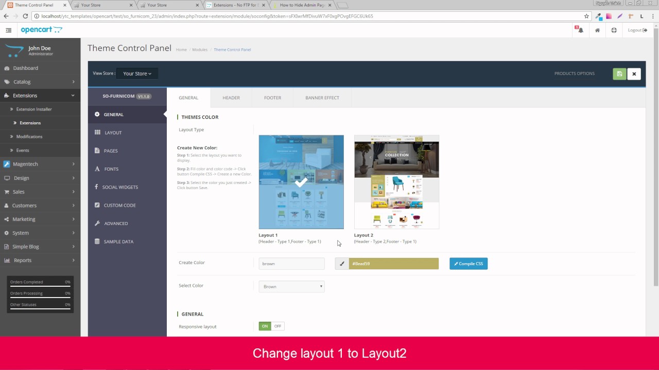 SO Theme Config Change Layout Of Themes YouTube