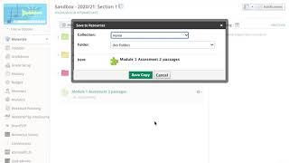 Celebrity Schoology. How to send a file to Resources folder. Profile