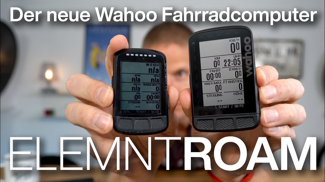 Wahoo Elemnt Roam 2 Fahrradcomputer mit 32 GB, Farbdisplay und Dualband GPS, Fahrradcomputer, GPS-Fahrradcomputer & Zubehör, Training