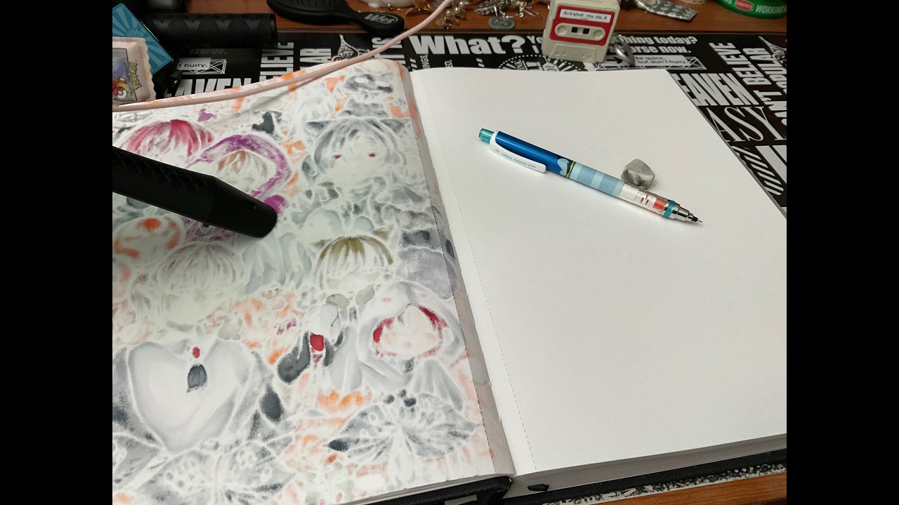 03/20 drawing live!! / ラクガキします📝