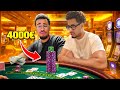 DES MAINS DE BLACKJACK ÉNORME AU CASINO AVEC MON FRÈRE JUMEAU !! (MAIN À 4000€)