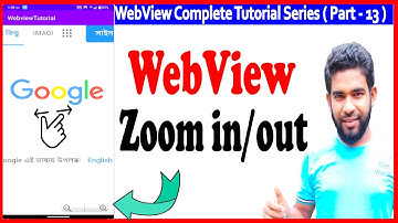 Webview zoom in zoom out android | webview zoom not working android