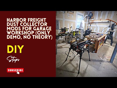 No theory - Only demo of Harbor freight dust collector modification for ...