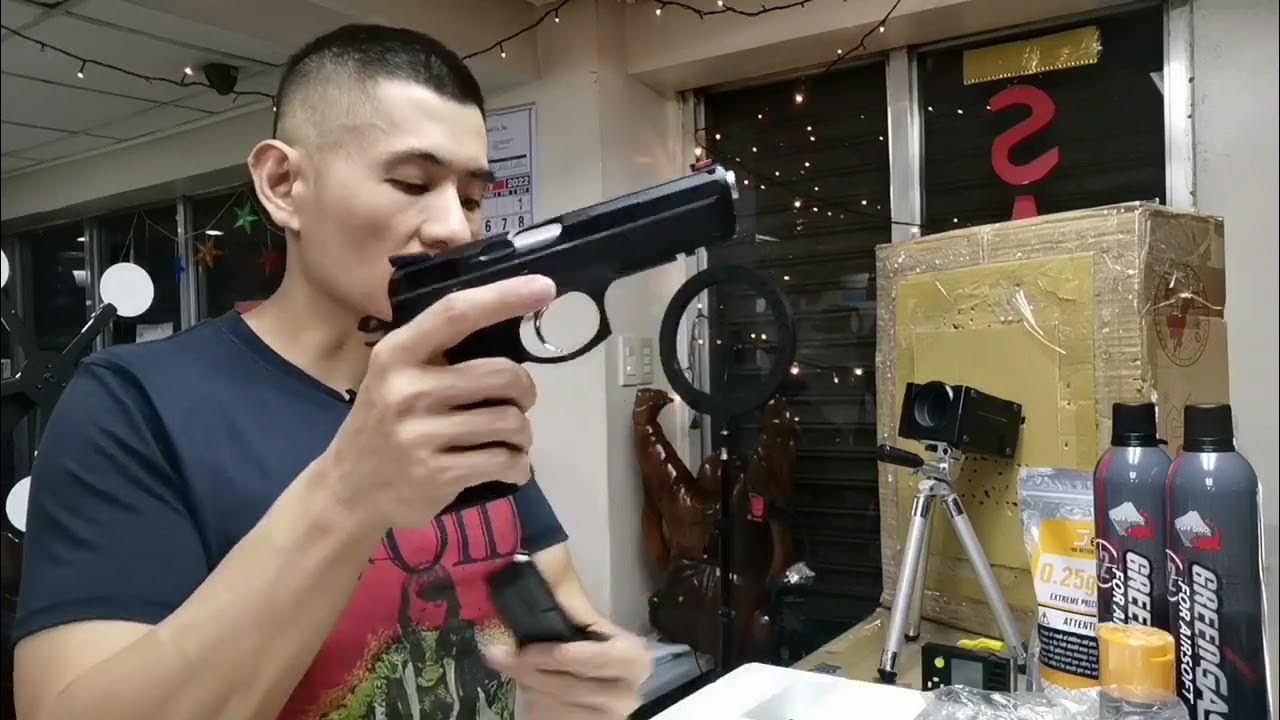 Cz75 SP01 Shadow by Kjworks Airsoft Taiwan for Sir Anthony of Gerona