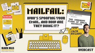 MailFail: Who's Spoofing your Email, and How are they Doing it? #livestream #infosec #email #server