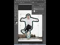 Photoshop text path stroke around the image | Vamsi Dande