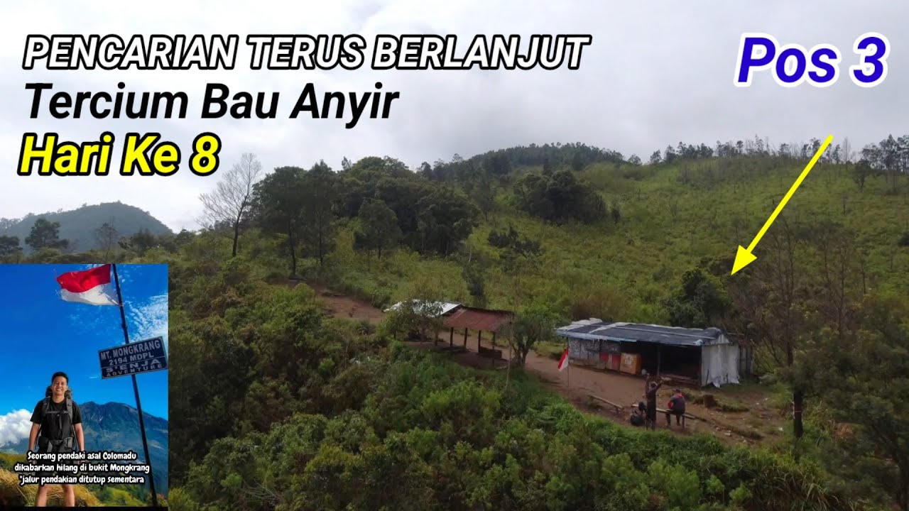 🔴 PENCARIAN PENDAKI ASAL COLOMADU DI BUKIT MONGKRANG  YANG HILANG SEJAK MINGGU MENGGUNAKAN DRONE  ❗