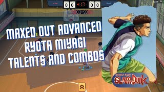 MAXED ADVANCED RYOTA MIYAGI TALENTS & COMBOS | SLAM DUNK MOBILE GAME (GLOBAL SERVER) screenshot 1