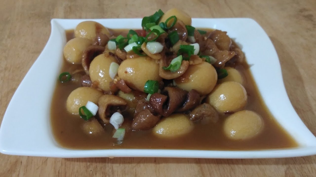 Oseng Telur Puyuh dan Kulit Ayam - YouTube