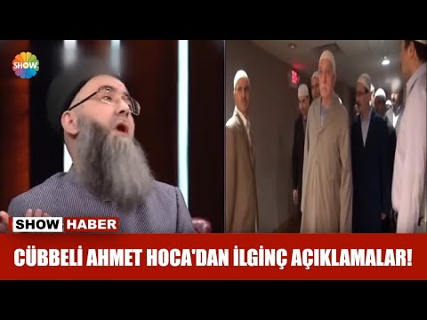 Cübbeli Ahmet Hoca'dan ilginç açıklamalar!