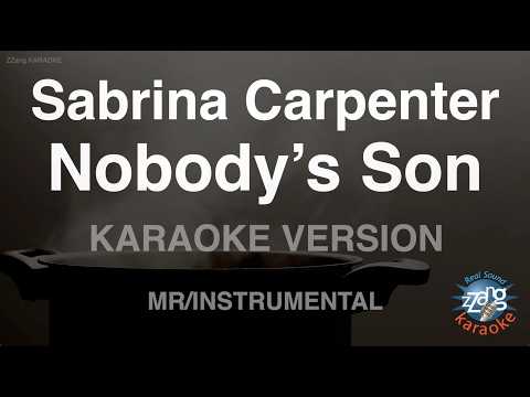 Sabrina Carpenter - Nobody’s <strong>Son</strong> (<strong>Instrumental</strong>) (Karaoke Version)