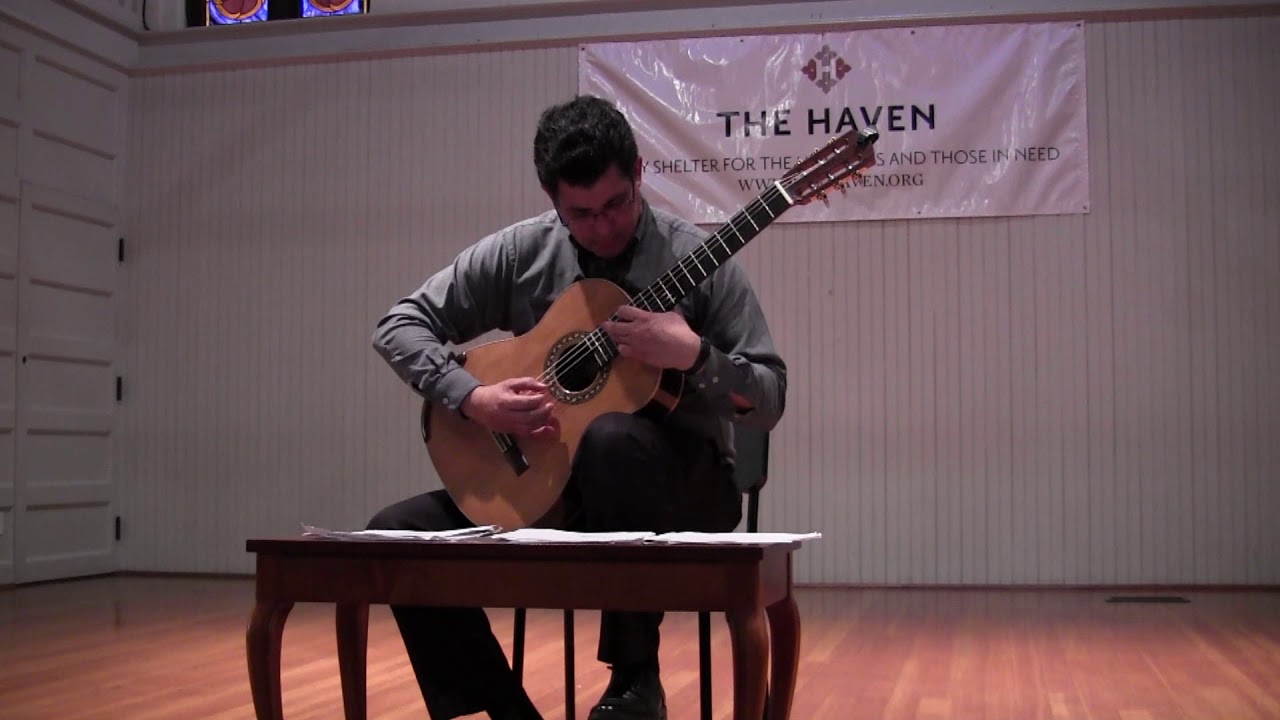 Latin American Classical Guitar Recital by Rafael Scarfullery - YouTube