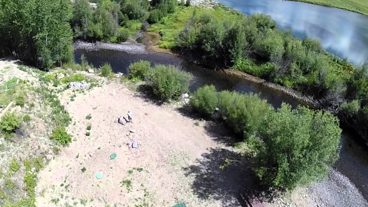 Vickers Ranch Aerial View of Vickers Horse River Ranch, Lake City, CO - YouTube