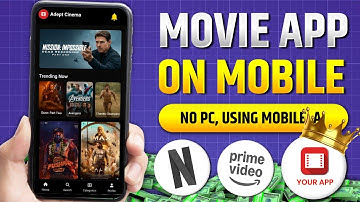 Build a Movie App on Mobile with AI (no pc, no code)