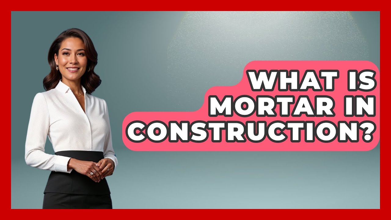 What Is Mortar In Construction? - Civil Engineering Explained