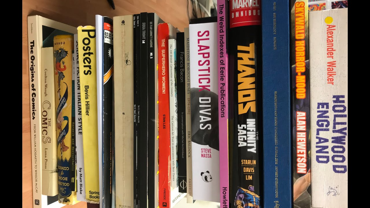 Recently Read COMICS And FILM Books March 2024 Inc. Horror, SF etc