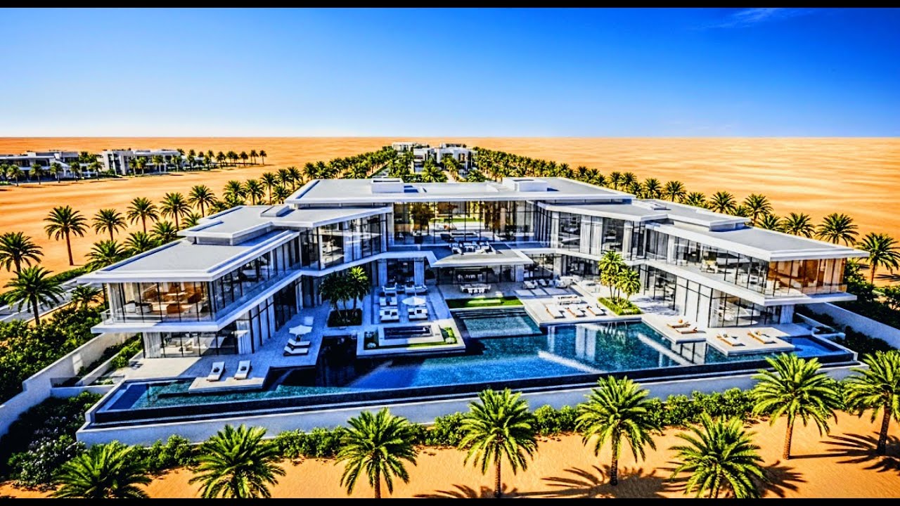 Inside Dubai’s $75 Million Mega Mansion –The Epitome of Ultra Luxury Living!