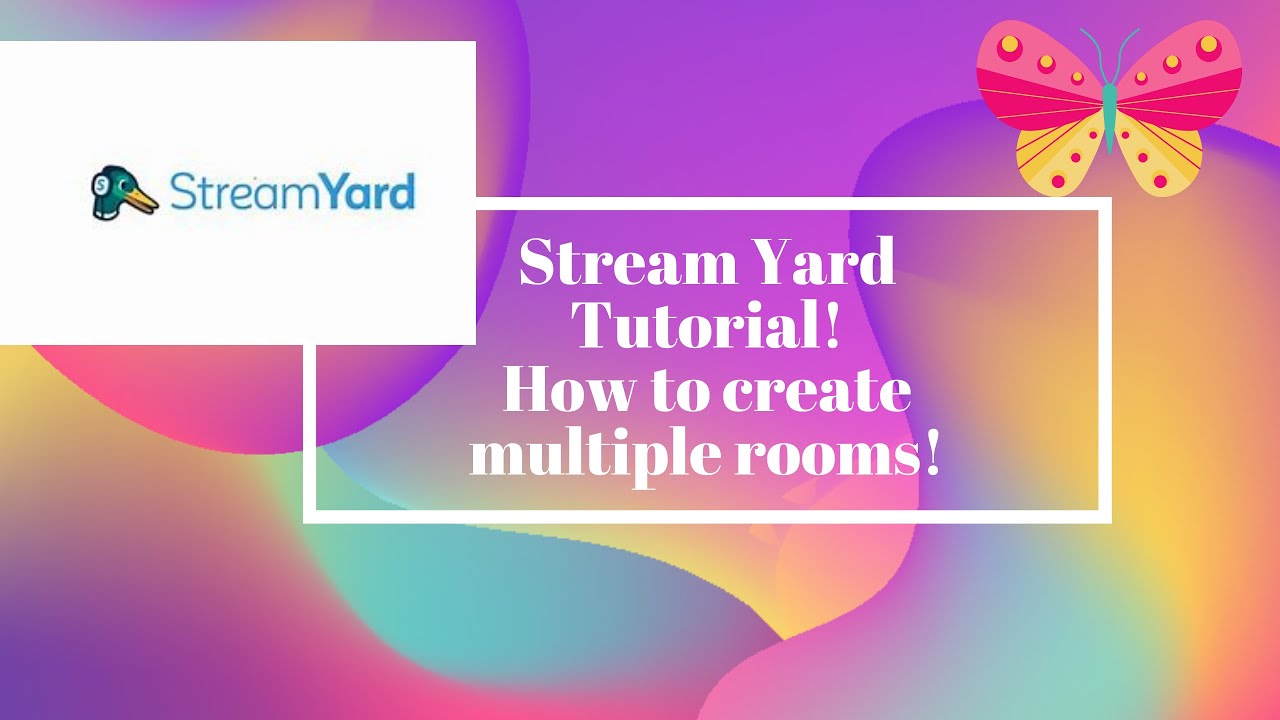 STREAMYARD TUTORIAL 4/21 - YouTube