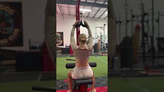 Step 1 to getting your first body weight pull-up^ #pullups #backdayworkout #pullupprogression