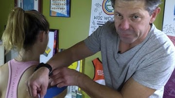 Sports Massage: Taping for Trigger Point - Infraspinatus