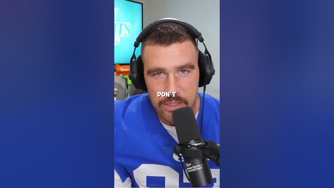 Why TRAVIS KELCE does the archer pose on the football field 😂 - YouTube