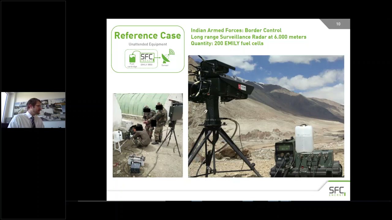 Christian Rucker, SFC Energy AG: Green Technologies - Fuel Cells replacing Diesel Gensets