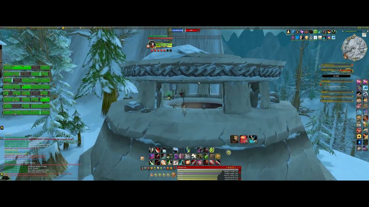 Assassination Rogue Alterac Valley gameplay! The War Within season 2 (unedited)