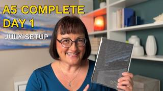 My First Day in My Sterling Ink A5 Complete Planner | July 2026 Setup