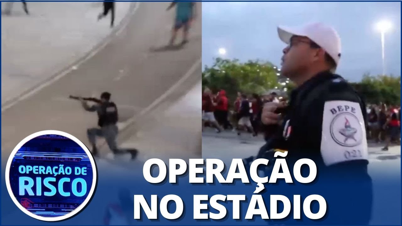 Flamengo x Vasco: Polícia acaba com confusão após jogo