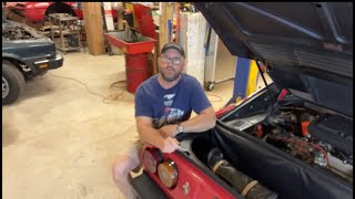 Ferrari 308 GTS Spark Plugs Replacement  Front Bank