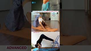 Beginner vs Advanced Shoulder & Arm Workout | 2 Levels, 1 Goal: Build Strength & Tone Naturally