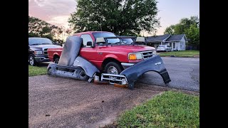 97 Ford ranger front end swap