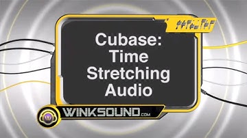 Cubase: How to Time Stretch Audio | WinkSound