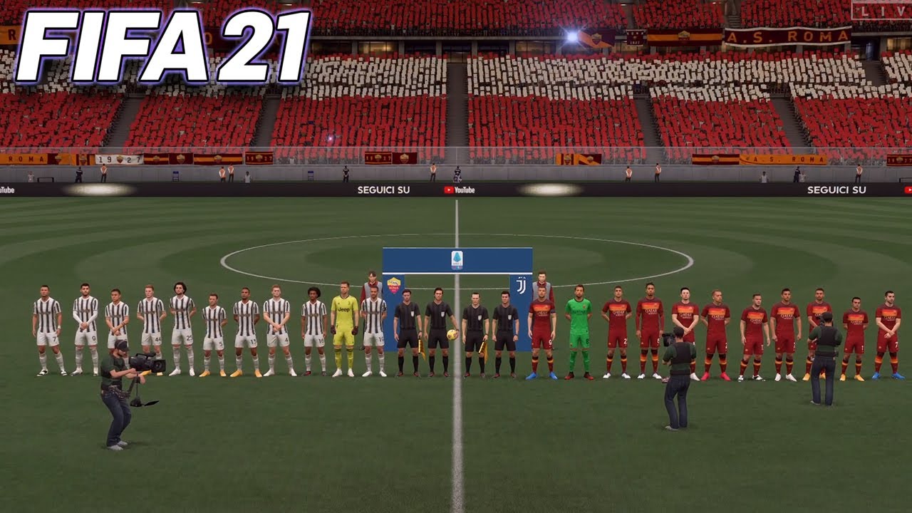 FIFA 21 - AS Roma vs Juventus Torino - Seria A - Official Kit For Both Teams