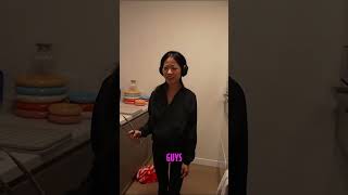 Jason and Evelyn Ha's Kitchen Push-Up Challenge #shorts