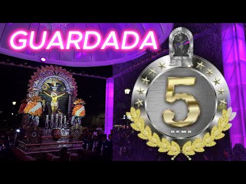 TERCER RECORRIDO PROCESIONAL Y GUARDADA 2024(QUINTA CUADRILLA) SEÑOR DE LOS MILAGROS DE PIURA - HSMP