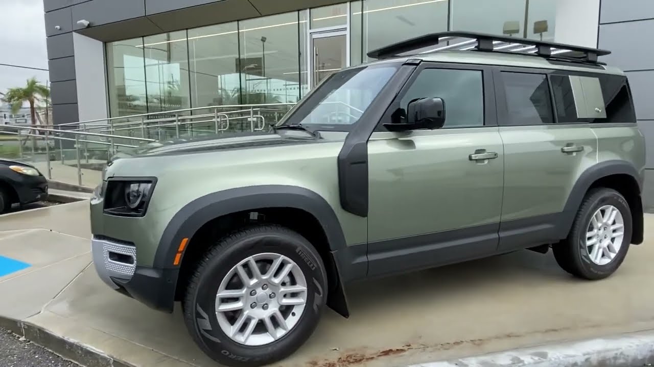 NEW 2022 Land Rover Defender 110 (Pangea Green / Khaki) YouTube