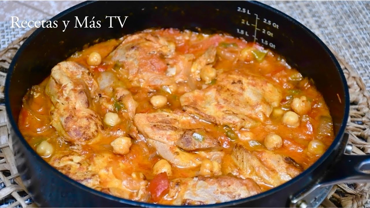 Si No Sabes Como Cocinar Garbanzos Con Pollo de Una Manera Deliciosa Aquí Te Comparto la Receta