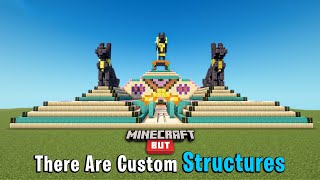 Minecraft But, There Are Custom Structures | Raju Gaming screenshot 5