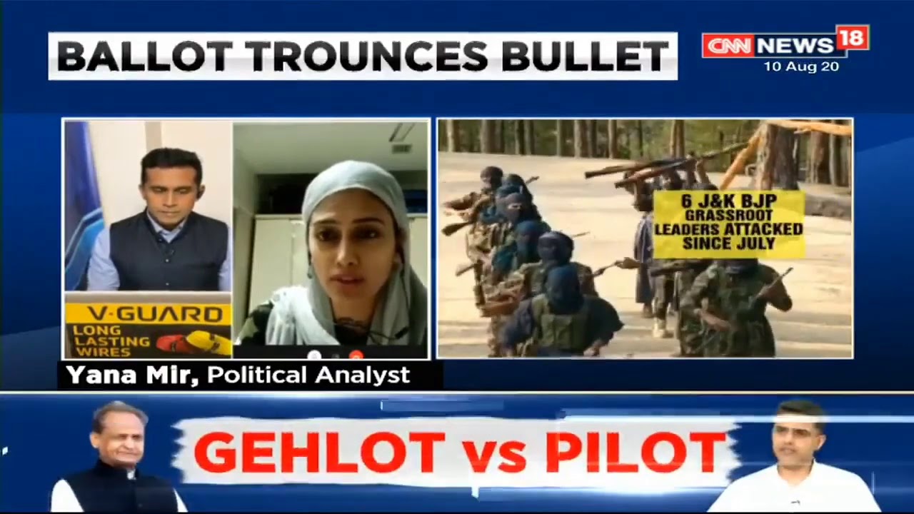 Yana Mir speaks on solution for killings of BJP leaders in Kashmir