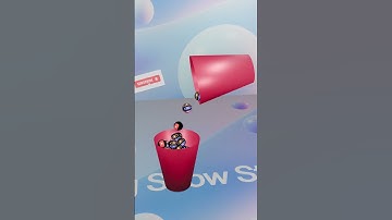 infinite ball glass👍|7| #relaxingshowstudio #satisfying #blender #relaxing #asmr #shorts #animation