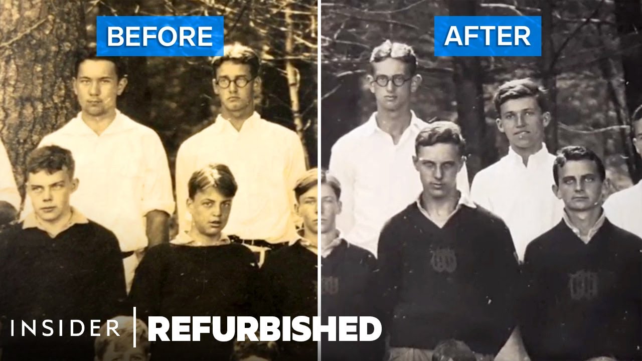 How A 90-Year-Old Photograph Is Professionally Conserved | Refurbished