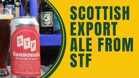 A Scottish Export Ale from STF