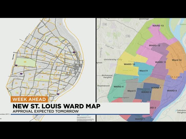 St Louis Area Zip Code Map Illinois Missouri Bi State Region: