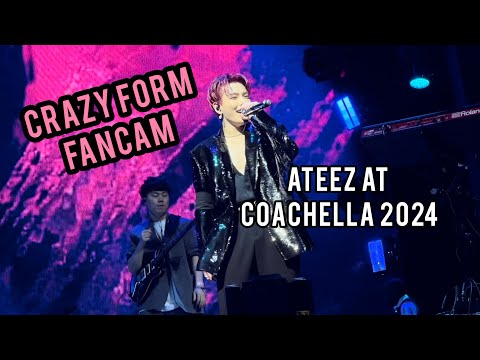 ATEEZ at Coachella 2024- Crazy Form fancam