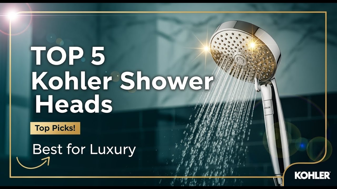 Top 5 Best Kohler Shower Heads 2026 - YouTube