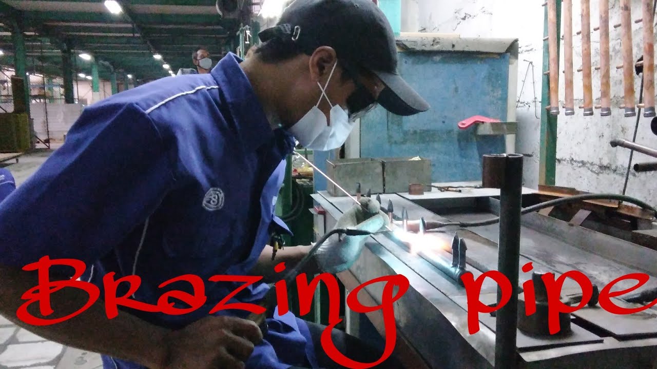 Header Brazing PROSES BRAZING, HEADER COIL - Buruh Pabrik Channel - YouTube